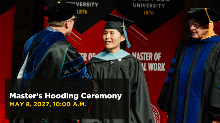 Master's Hooding Ceremony
