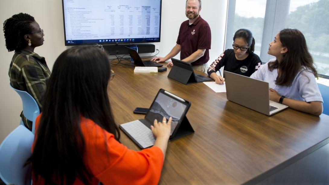 Calvin's Bachelor of Science in Accountancy