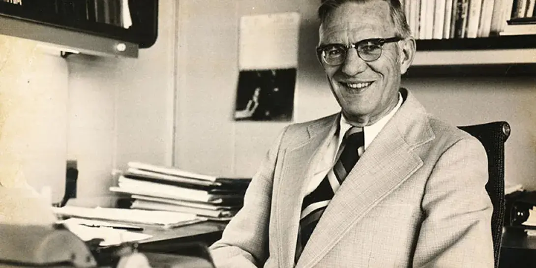 John VandenBerg served his alma mater for 35 years as an economics professor, dean of faculty and vice president of academic affairs.