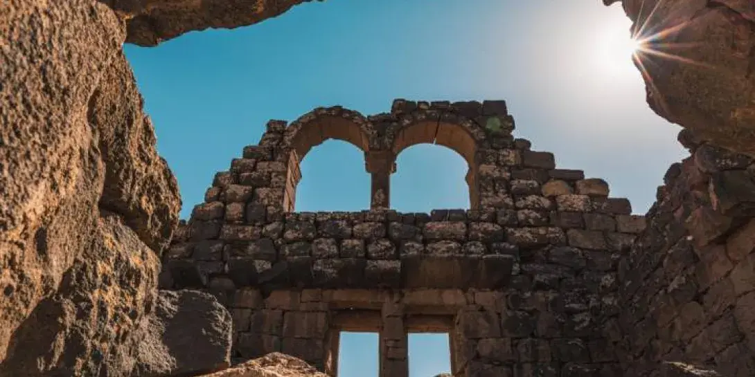 Ruins in Umm Al-Jimal