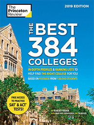 The Best 384 Colleges book cover