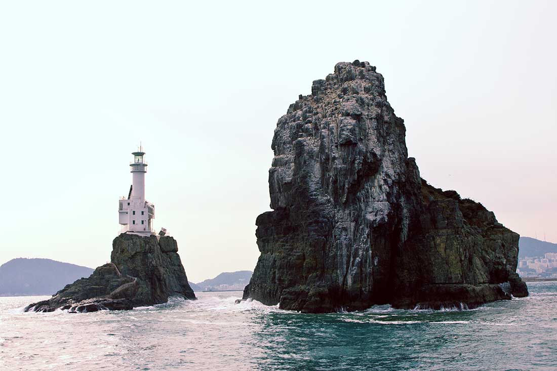 Balance - lighthouse and two islands