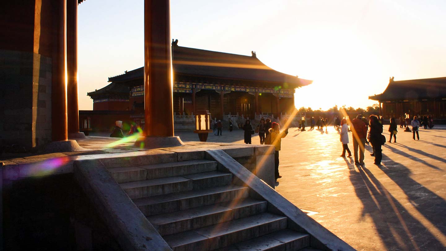 Studying abroad in Asia.