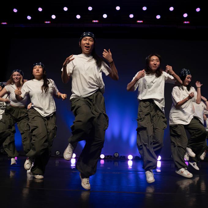 Dance Guild women's hip hop group